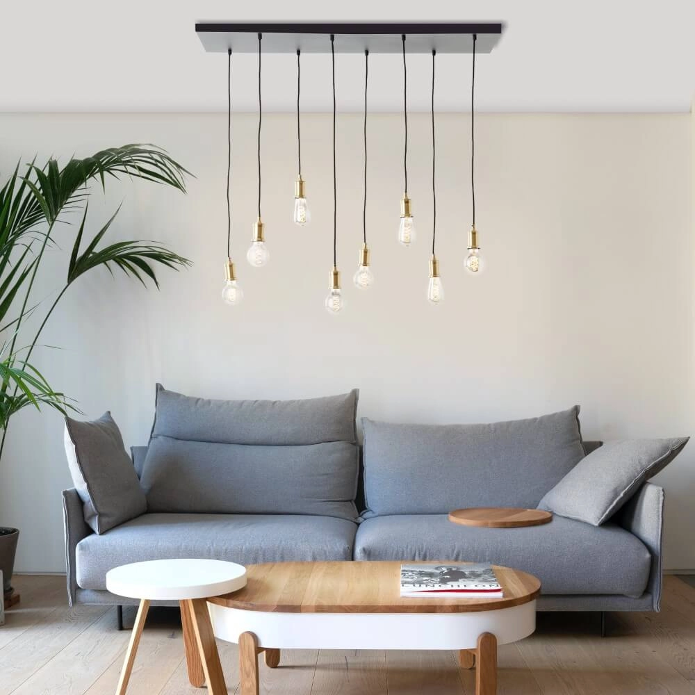 Hängelampe Darcia mit 8 Pendeln Brilliant 4004353411700