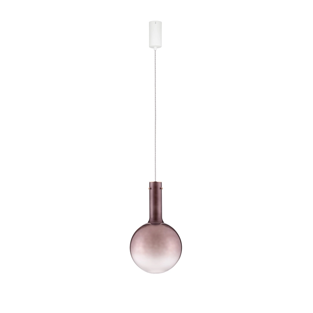 Pendelleuchte Nostos Braunes Glas Lyora 5212017449047