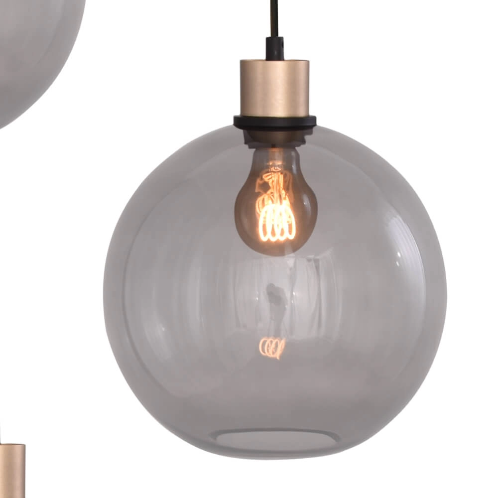Vide-Hängelampe Lazise 3x Ø 25cm gold Masterlight 8718121303055