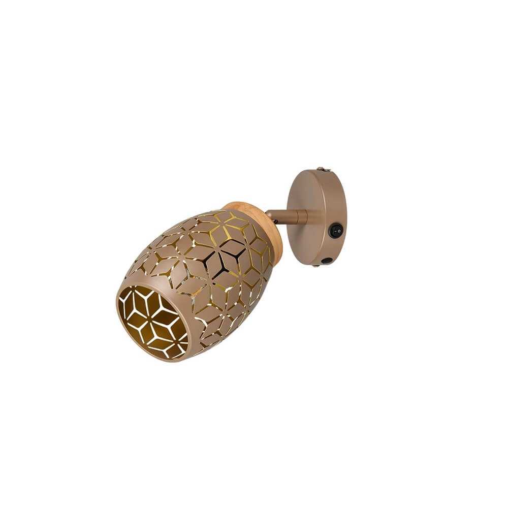 Aufputz-Spot Bidar kaffeebraun Trio 4017807640656
