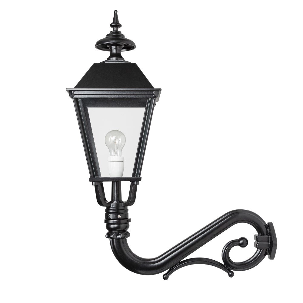 Alte holländische Wandlampe Napoli schwarz KS 8714732573344