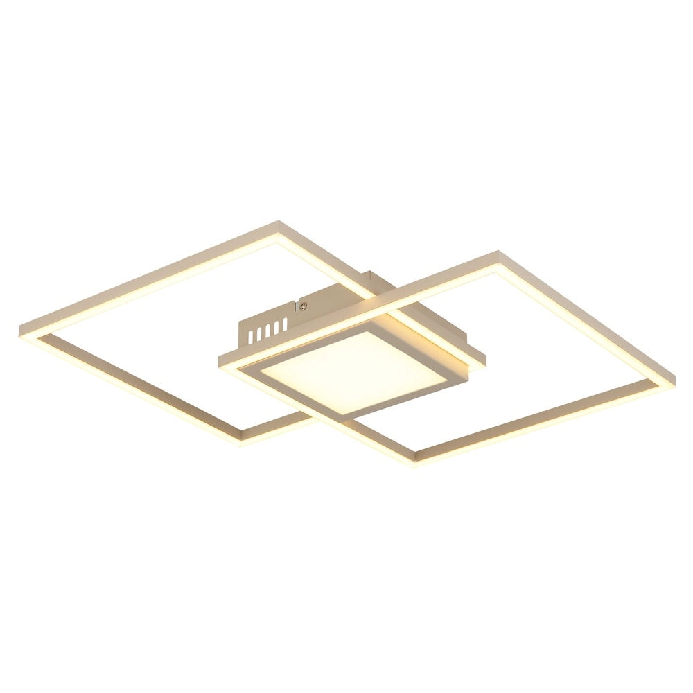 Elegante Deckenlampe Saunders Sandbraun Globo 9007371590353