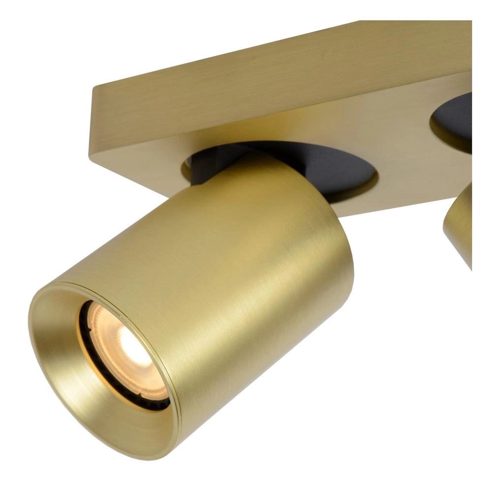 Deckenscheinwerfer Nigel 2-Licht Gold Lucide 5411212092977