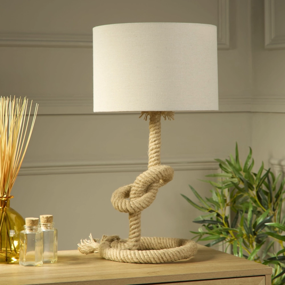 Lampe mit Seil Rope mit Kapuze Searchlight 5053423305929