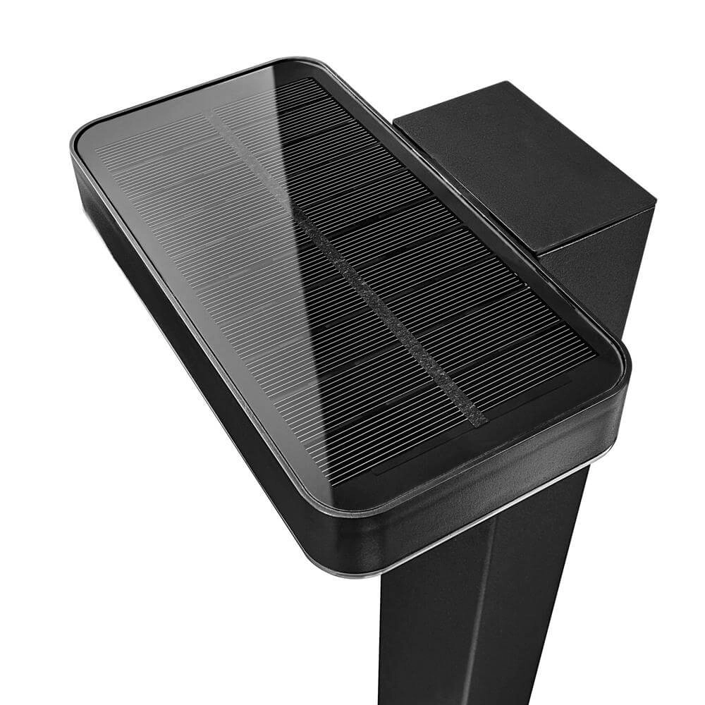Solar-Gartenleuchte Rica schwarzes Rechteck Nordlux 5704924004803