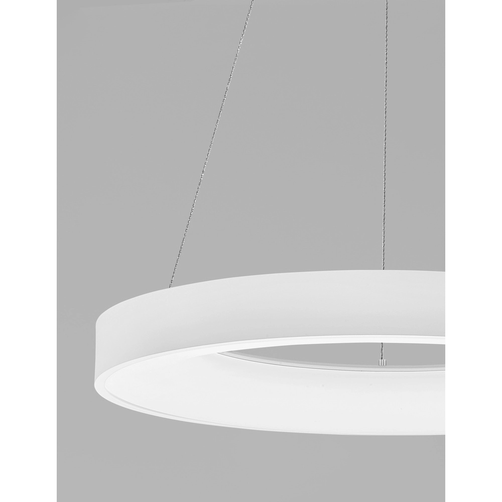 Pendelleuchte Rando Thin weiß Ø 60cm Lyora 5212017420213