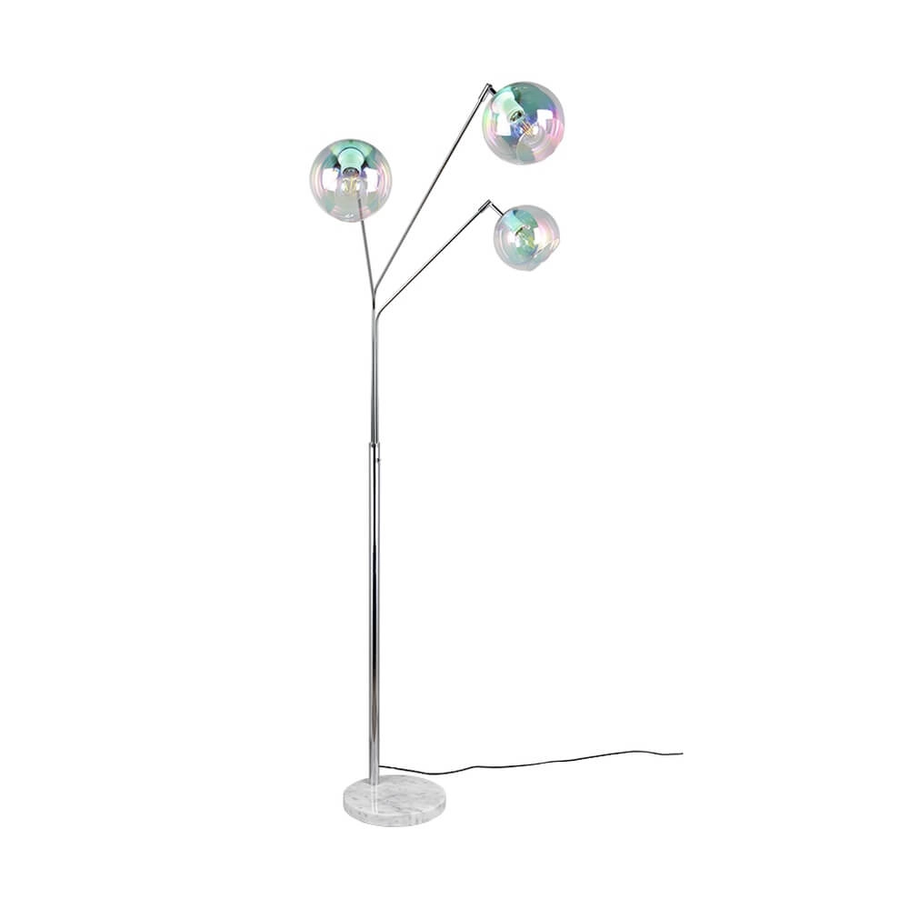 Design-Stehleuchte Paxton Chrom Trio 4017807641219