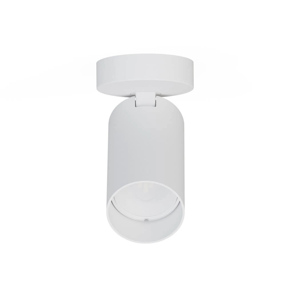Weißer Aufbaustrahler Mono neigbar Lyora 5903139780797