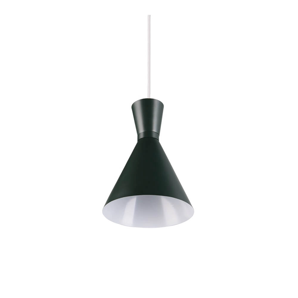 Design-Pendelleuchte Enzo Dunkelgrün Trio 4017807633979
