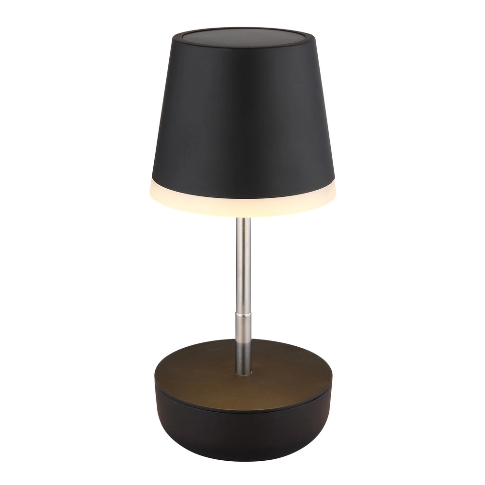 Solartischlampe Felina Schwarz