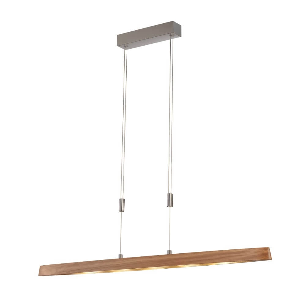 LED-Hängelampe Shine-Wood LED