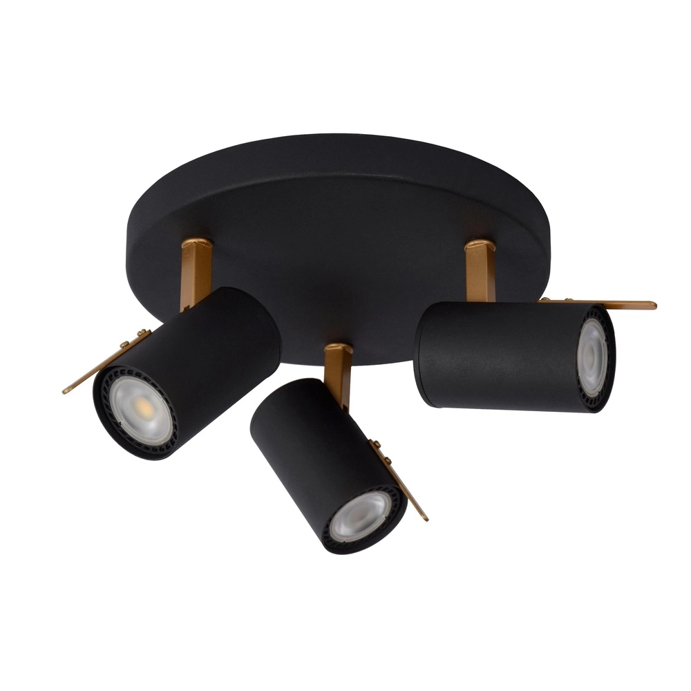 Deckenlampe Grony 3-Licht Schwarz