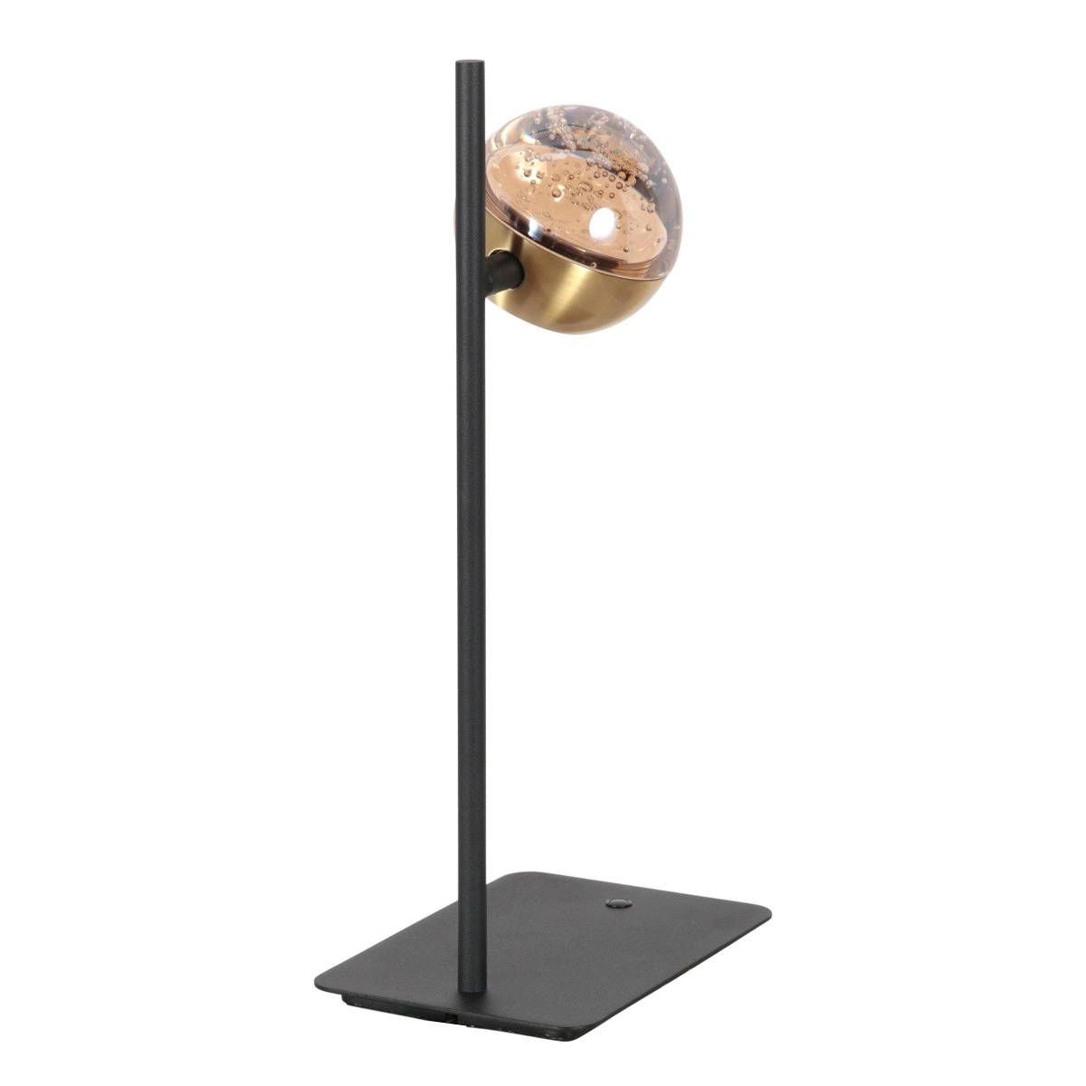 LED-Schreibtischlampe Belluno Messing mit Schwarz – dimmbar Steinhauer 8712746183955