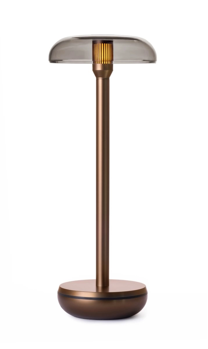 Air Bronze - Smoked Wiederaufladbare Tischlampe