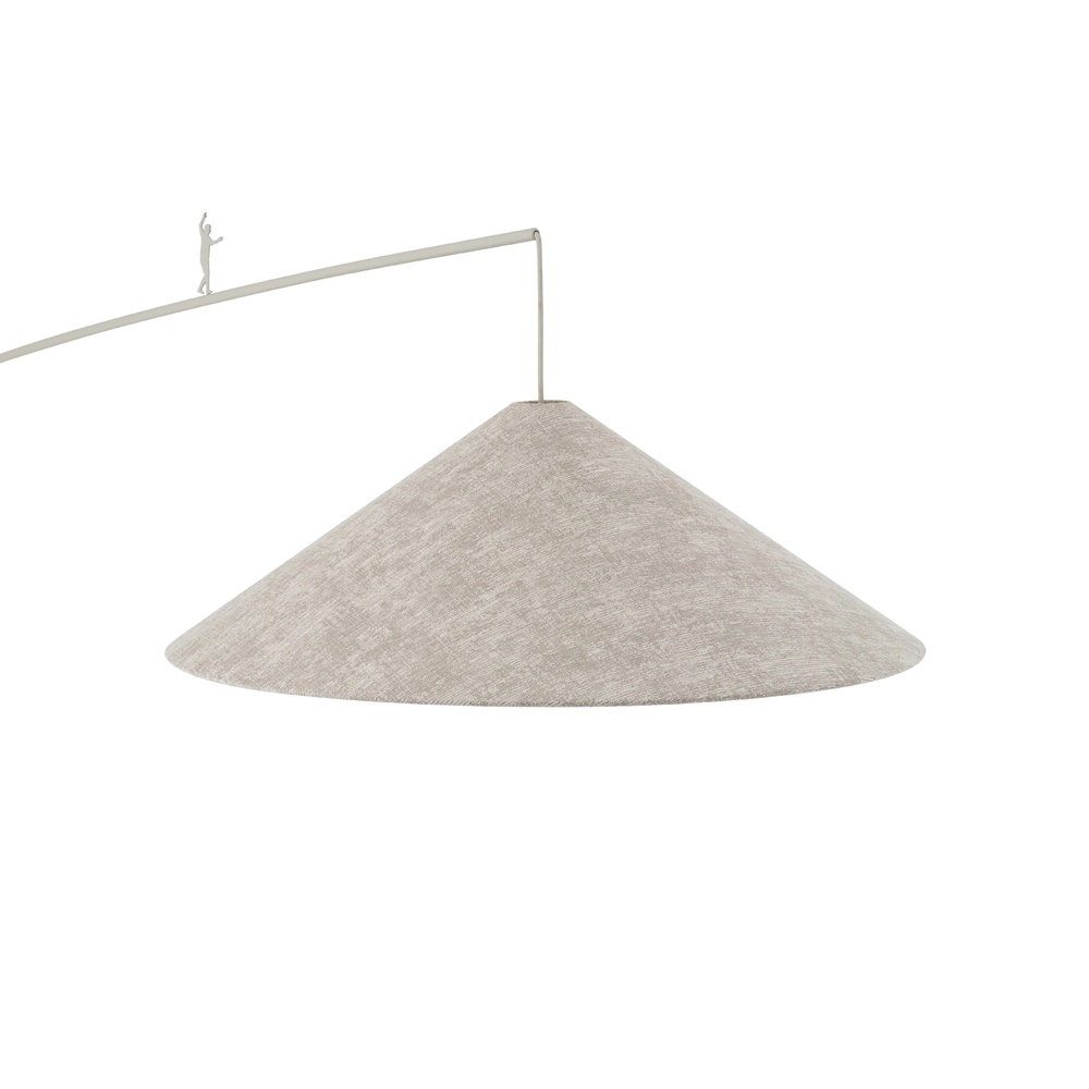 Stehlampe Poise sandbraun Ø 72 cm Lyora 5903139116862