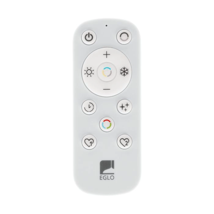 Weiß LED-Deckenleuchte Amandolo 2 Ringe Eglo 9008606275069