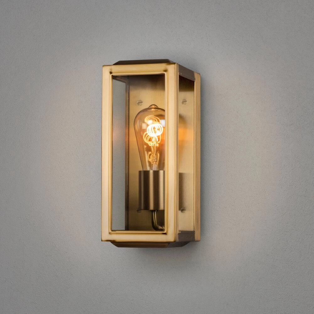 Goldene Außenlampe Carpi KonstSmide 7318307348804