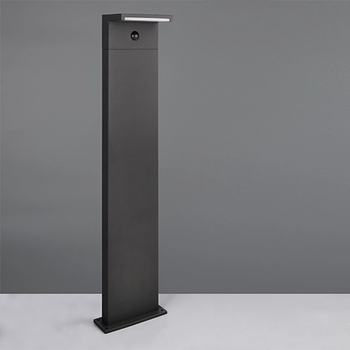 Moderne Gartenlampe Ravi Anthrazit mit Sensor 100 cm Trio 4017807686937