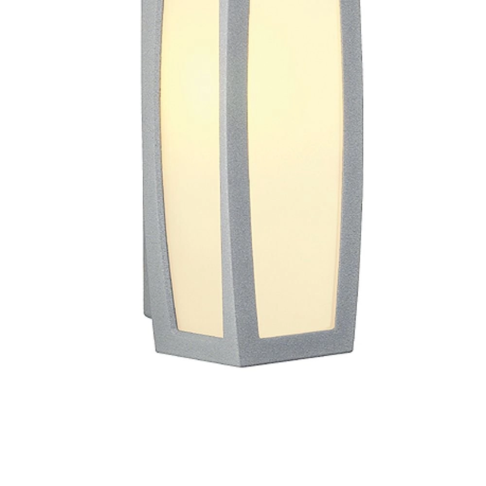 Außenleuchte Meridian Box Silbergrau SLV 4024163123884