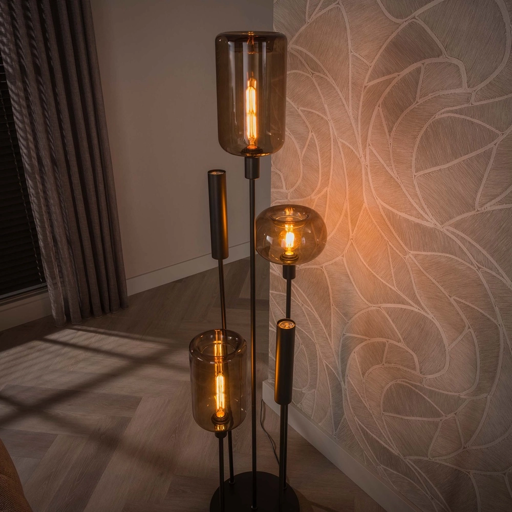 Design-Stehlampe Serene Sienna Brown Lyora 8716803514775