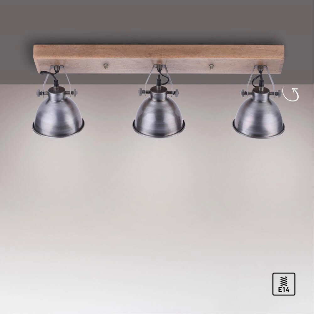 Deckenleuchte Samia 3-flammig Just Light 4043689957391