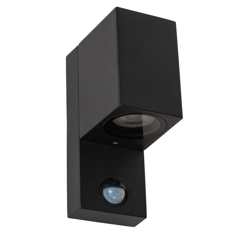 Design-Wandspot Zaro Einzelne Schwarze mit Sensor