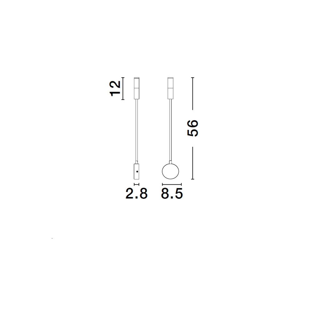 Nachttischlampe Sonica weiß Lyora 5212017454881