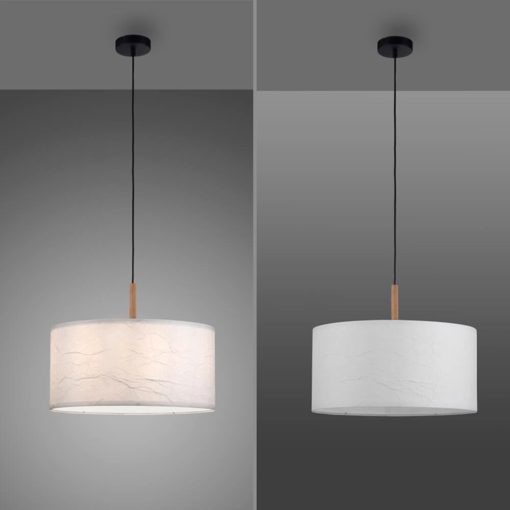 Weiße Hängelampe Green Sofie einzel Just Light 4043689994990
