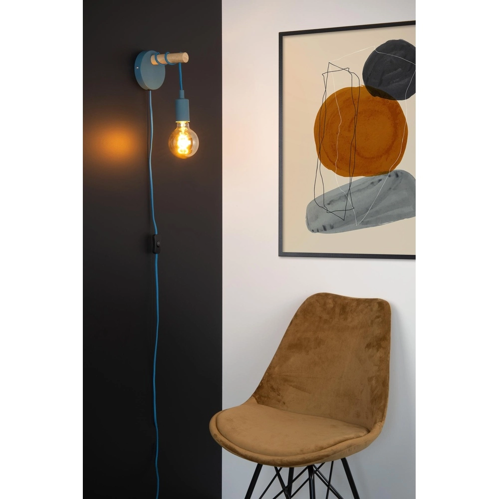 Wandlampe Pola Blau Lucide 5411212082930