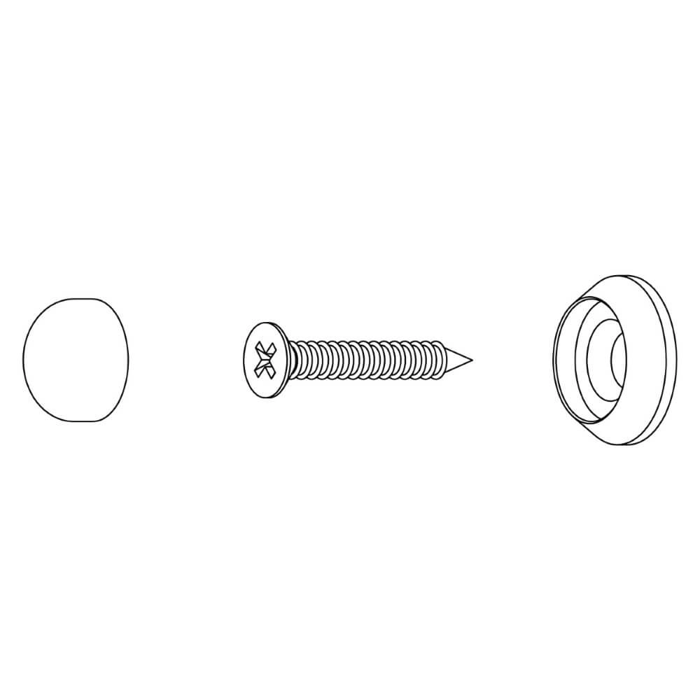 Türstopper-Glühbirne Stelo Wand Ø2cm Wand Intersteel 8714186369241