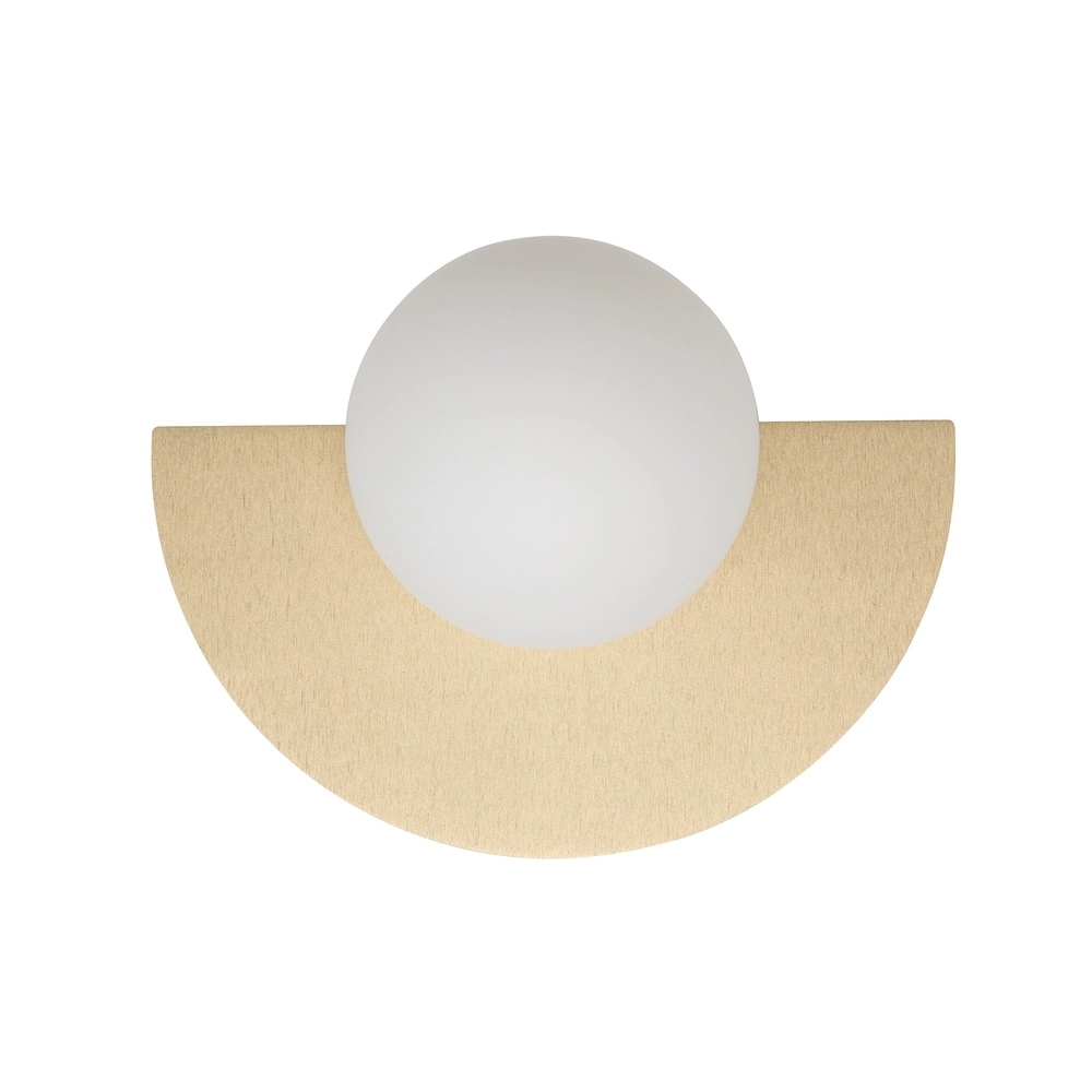 Design-Wandlampen-Hälfte Saturn Gold