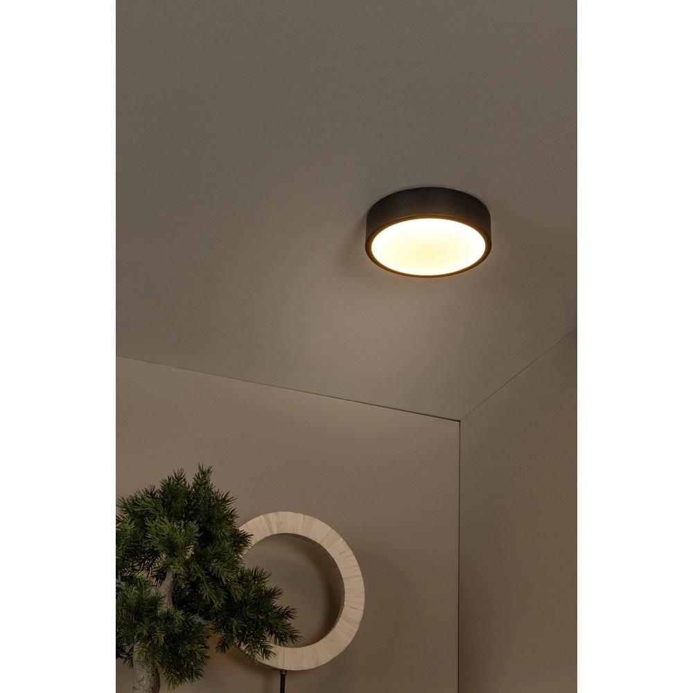 Deckenlicht Unar Ø 20cm - 2700K - schwarz Lucide 5411212791856