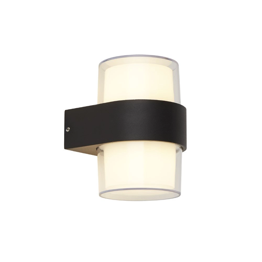 Wandlampe Frosty Round Anthrazit Searchlight 5053423164717
