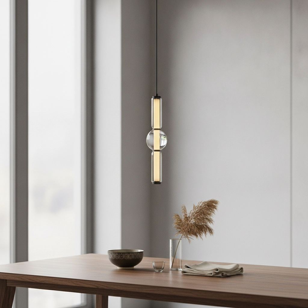 Pendelleuchte Ulon 1-flammiges Rauchglas