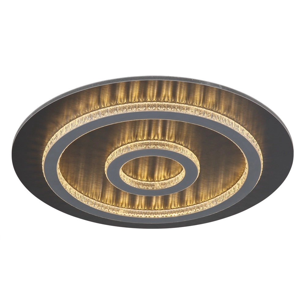 Deckenlampe Jayden schwarzer Ø 45 cm Globo 9007371528837