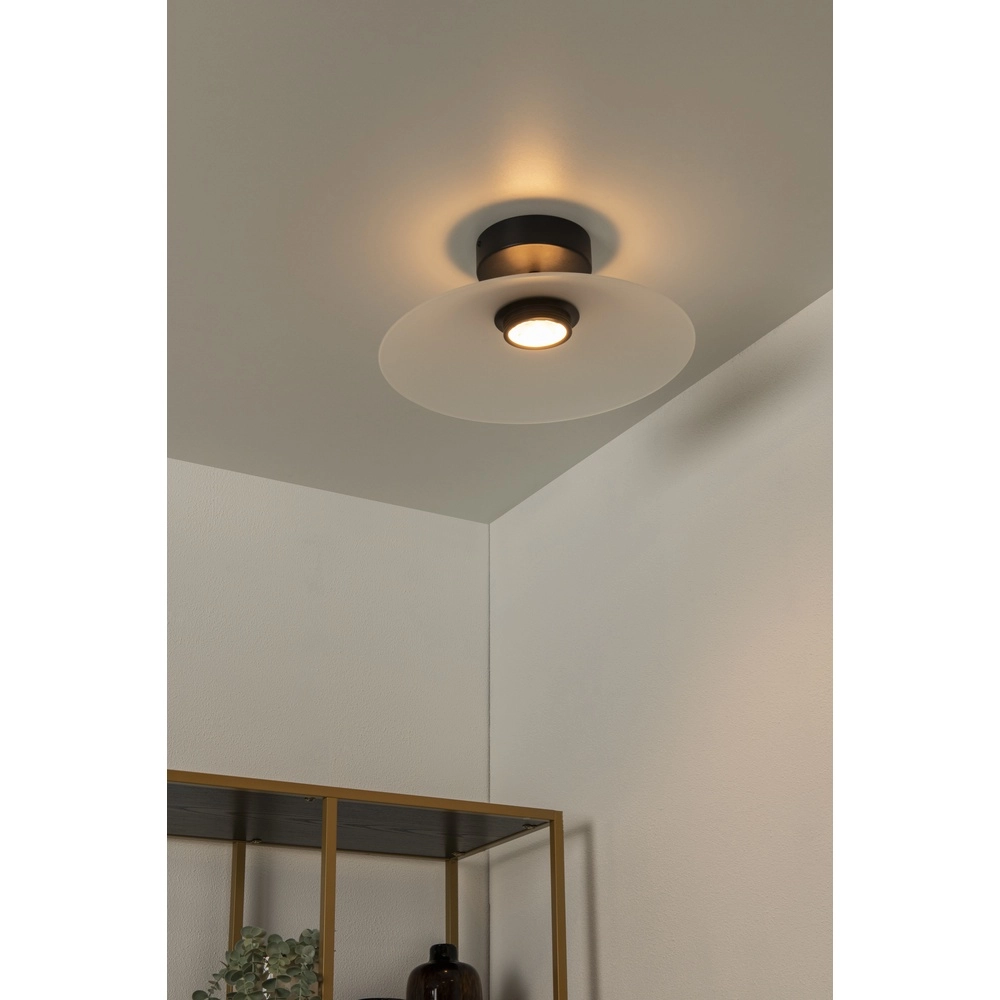 Elegante Deckenlampe Menga Ø 40 cm weißes Glas Premium by Lucide 5411212251213