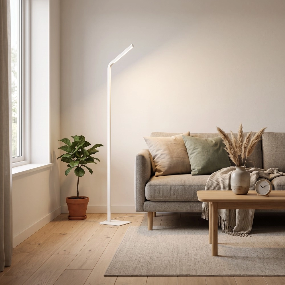 Design-Stehlampe Mirante Weiß Eglo 9008606392391
