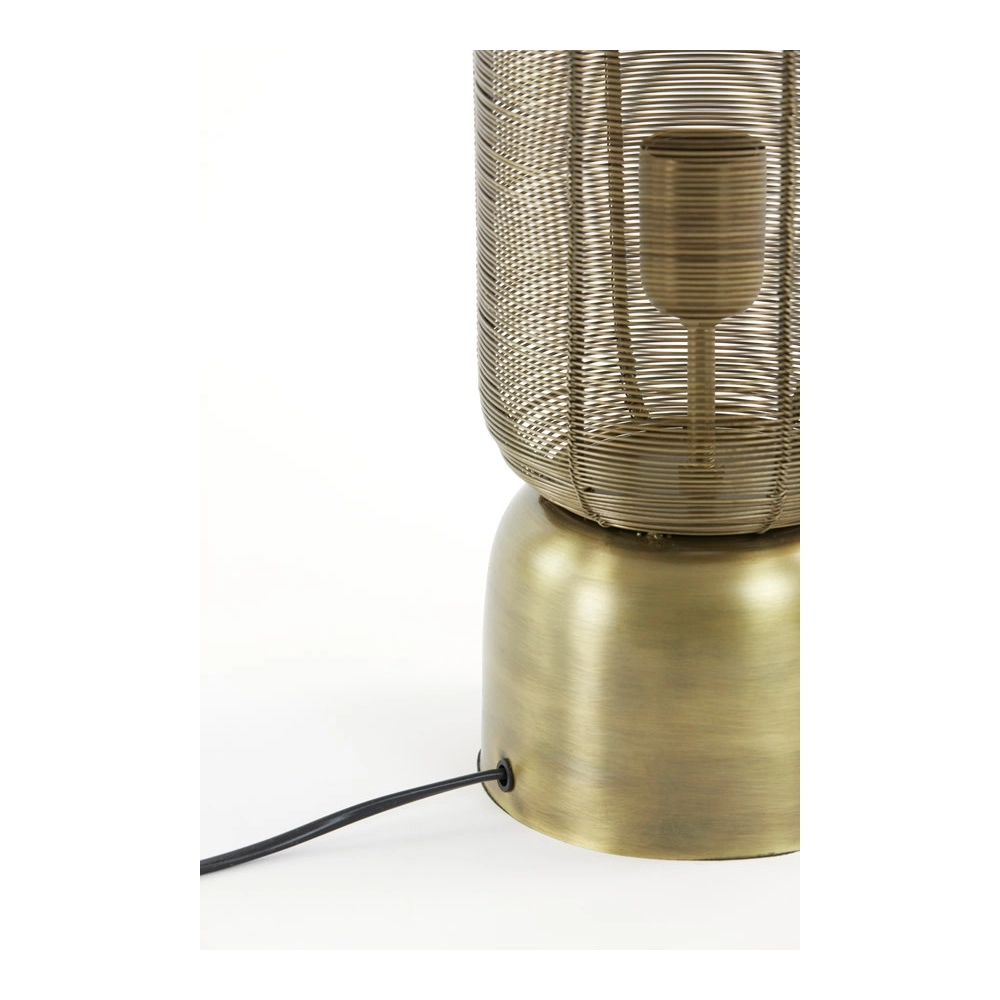 Tischlampe Lezuza Ø 15,5 cm Bronze Light & Living 8717807659912