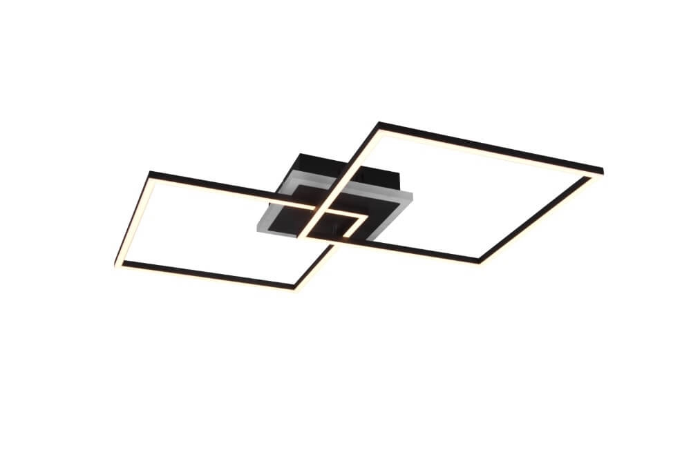 Deckenlampe Arribo 2-fach schwarz Trio 4017807500455