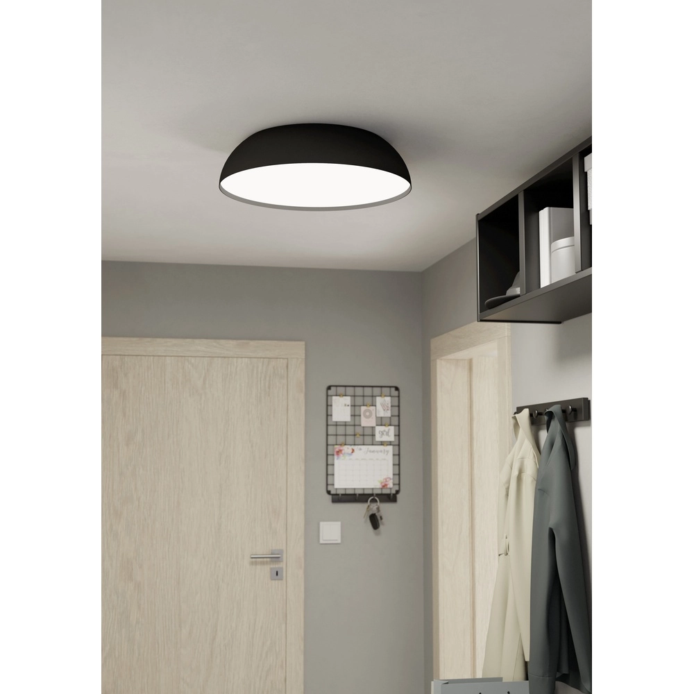 Zigbee-Deckenlampe Tollos-Z Ø 55cm – schwarz Eglo 9008606243808