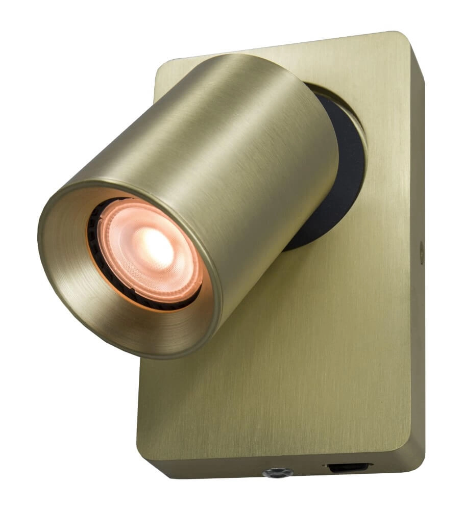 Wandlampe Megano Gold