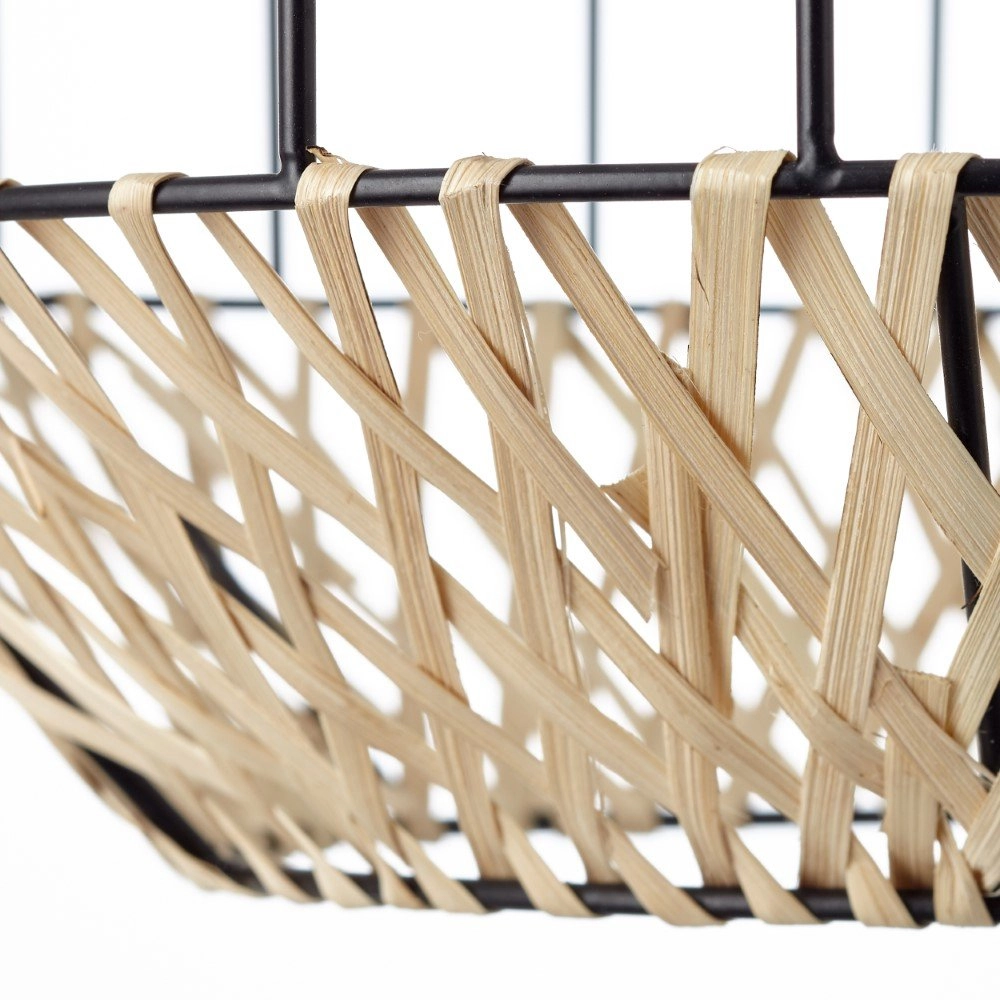 Drahtleuchte Templo Rattan Brilliant 4004353377143
