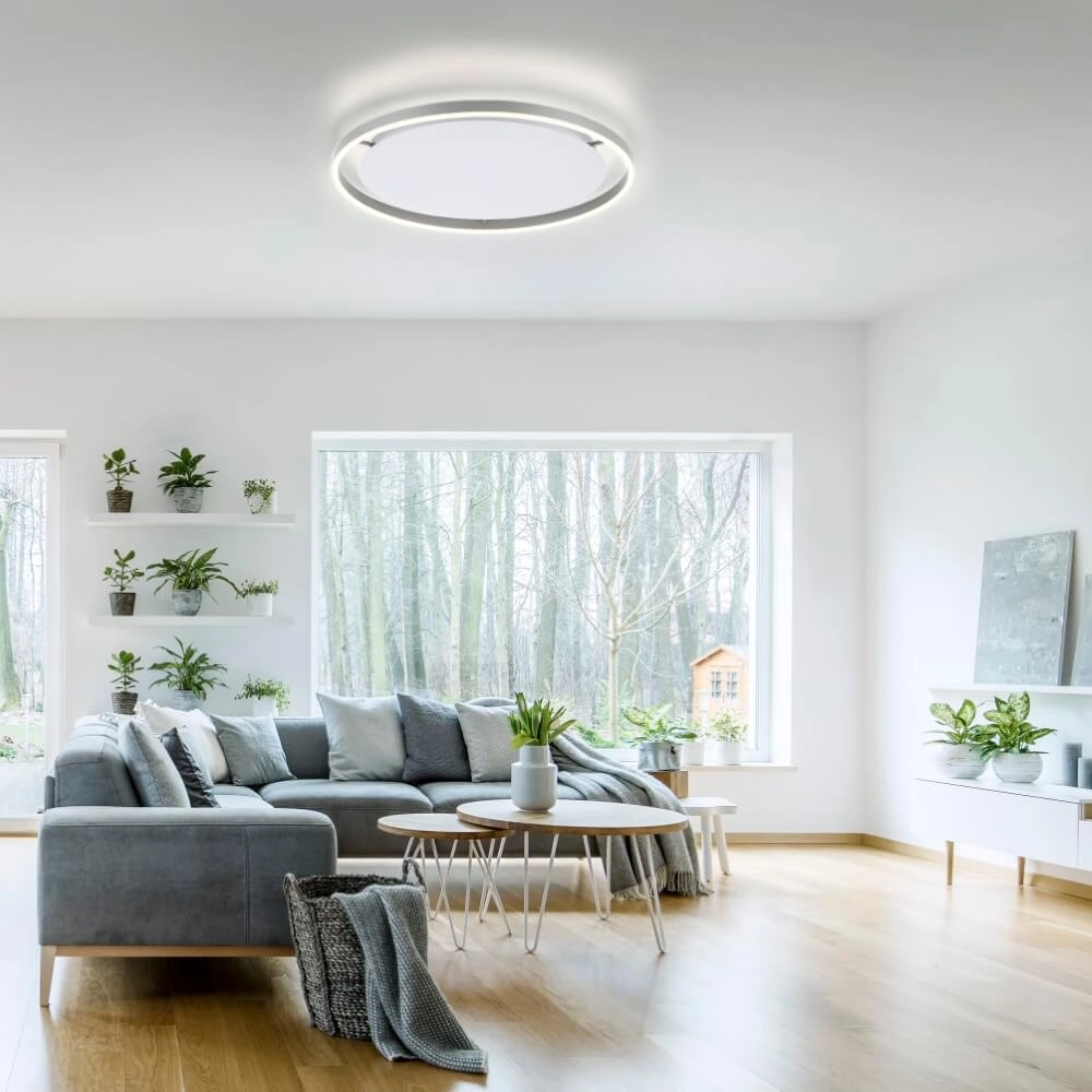 Deckenleuchte Ritus Aluminium Ø 58,5cm Just Light 4043689983475