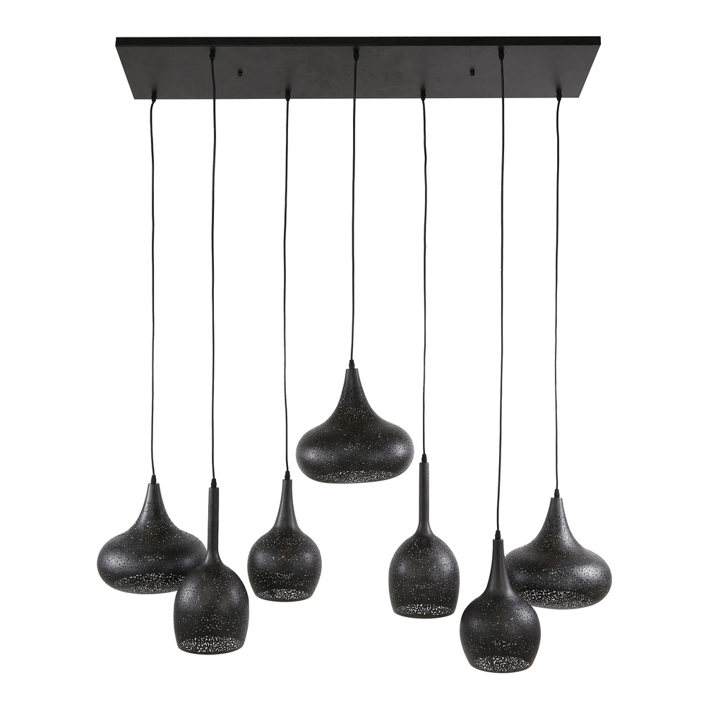 Esstisch-Pendellampe Zip 7x E27 Lyora 8716803512962
