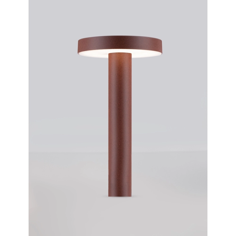 Gartenleuchte Mood 20cm rostbraun