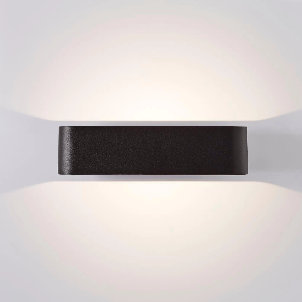 Wandlampe Golda 22cm schwarz Brilliant 4004353349263
