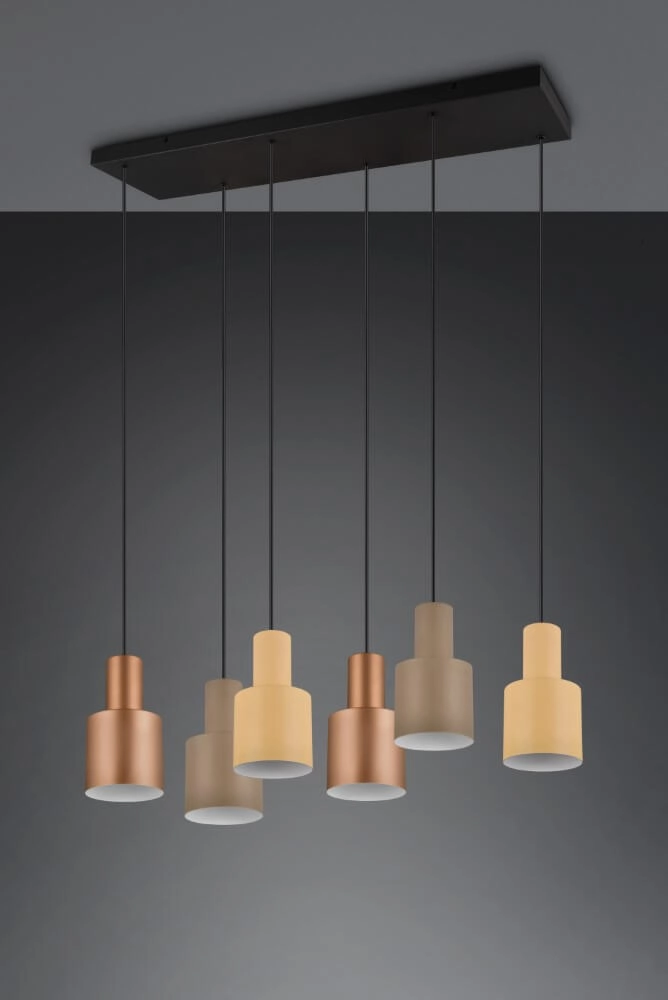 Design-Hängelampe Agudo 6-Licht Trio 4017807574623