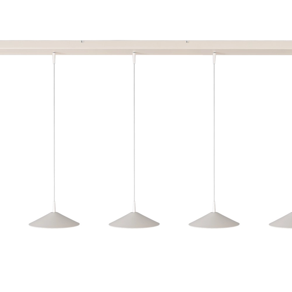 5-Licht Pendellampe Ceppo weiße Ø 22 cm Masterlight 8718121358604