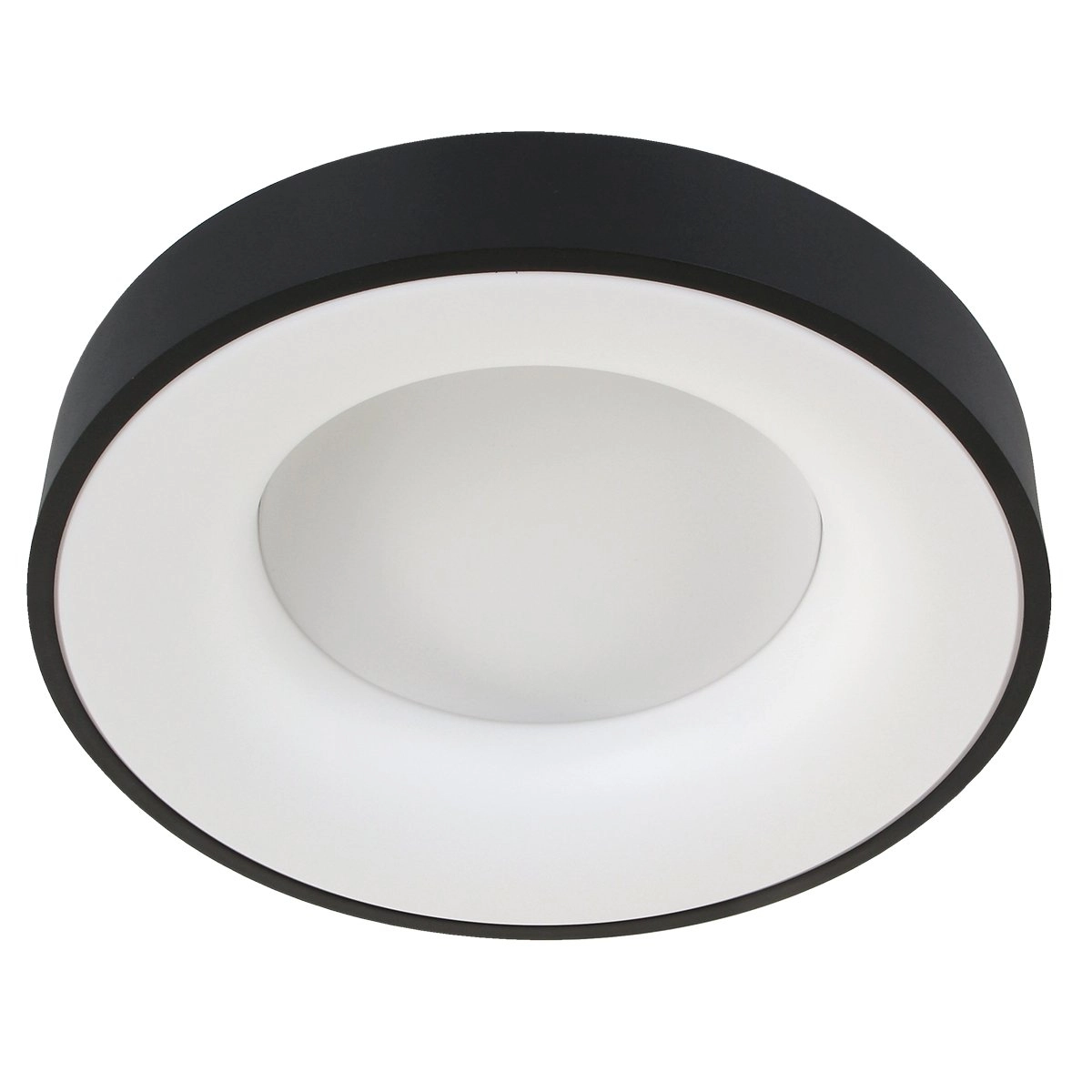 Deckenleuchte Ringlede Ø 48 cm schwarz Steinhauer 8712746131260