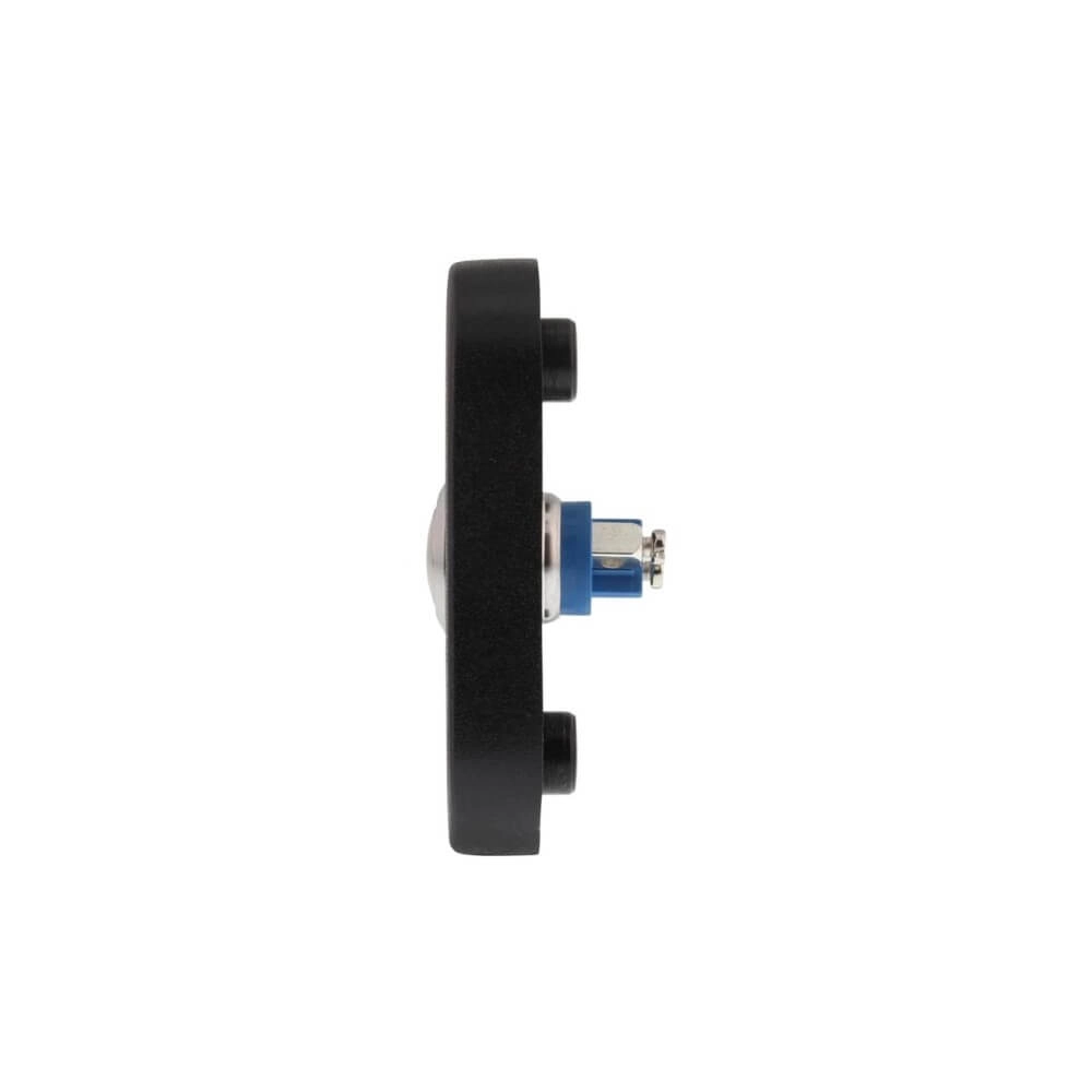 Ovale Türklingel Chimea verdeckt schwarz Intersteel 8714186400814